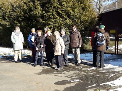 Seniorenwanderung rund ums Tennisheim am 14.02.
