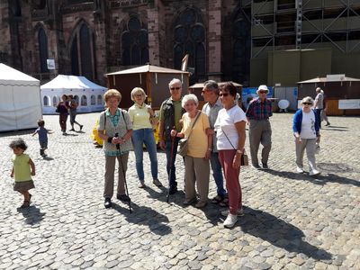 1. Tag Anreise über Freiburg nach Heitersheim
