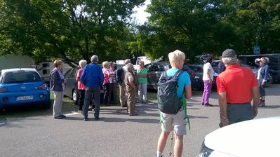 Bei Dieser Wanderung waren wir 21 Personen
